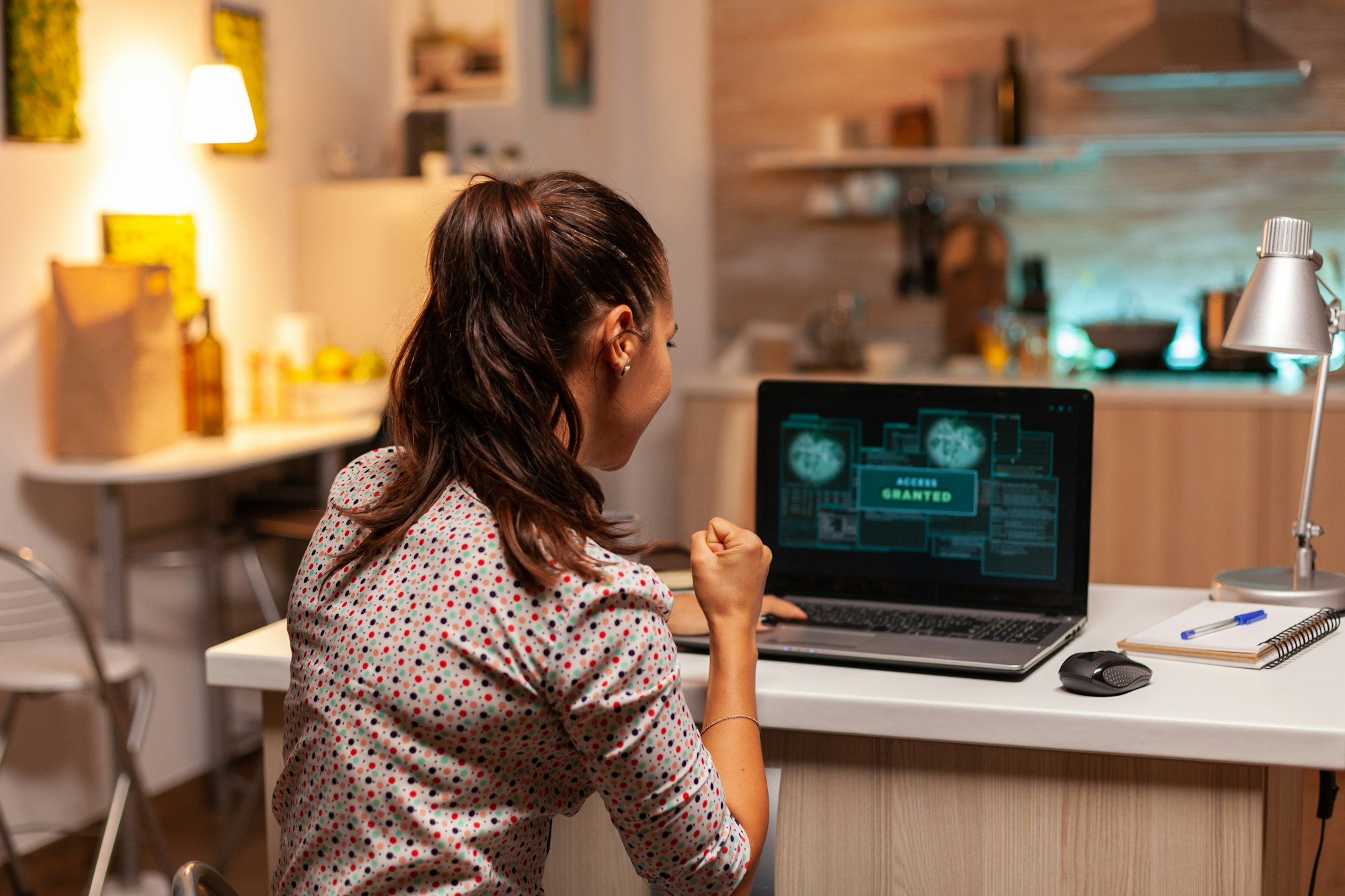 Access granted for woman hacker
